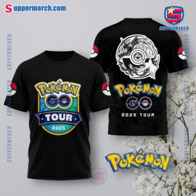 Pokemon Go 2025 Tour Shirt 4PFJXp5