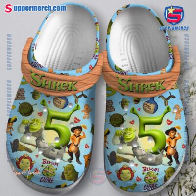Shrek 5 Beware Ogre Crocs VXOTNwJ