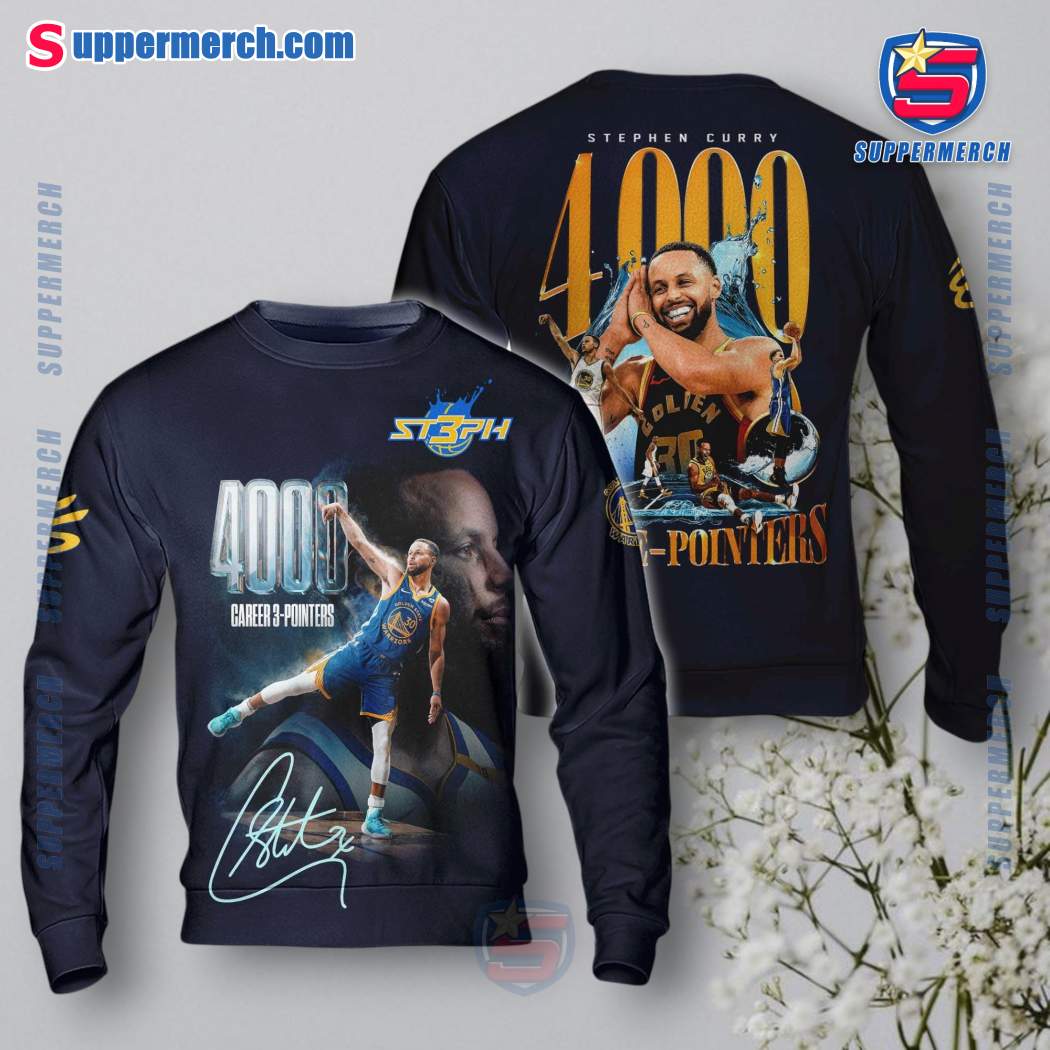 Stephen Curry 4000 Three-pointers T-shirt, Hoodie-a anoWh4E