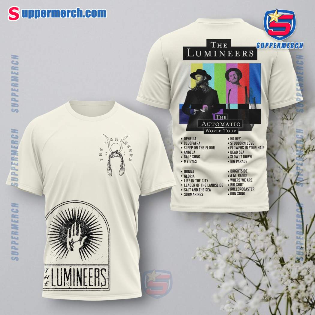 The Lumineers The Automatic World Tour 2025 Shirt WtG9E7q
