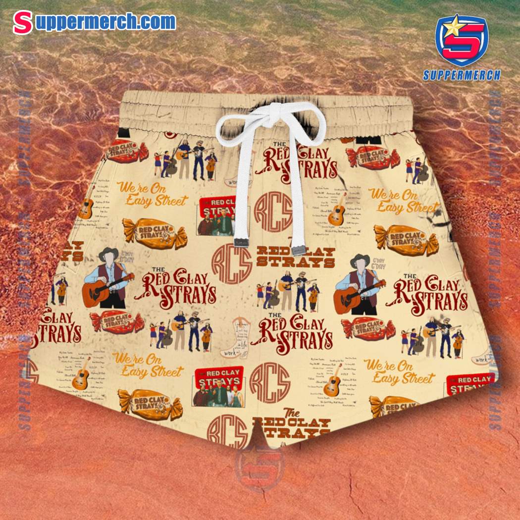 The Red Clay Strays 2025 Tour Keep On Wondering Why Short Pajamas Set-b xPkqJCv