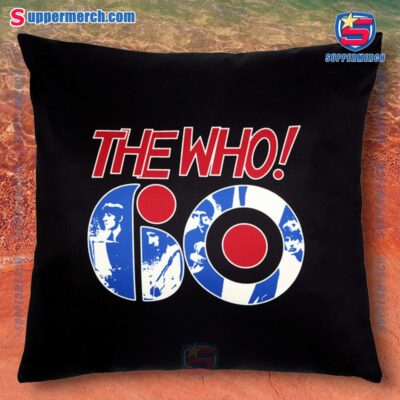 The Who 60th Logo Pillowcase bpLS1lW