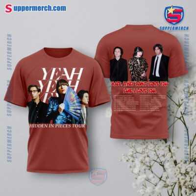 Yeah Yeah Yeah Hidden In Pieces Tour Shirt jToalOm