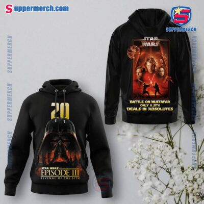 20 Years Star Wars Episode III Revenge Of The Sith T-shirt, Hoodie-a wRCzKBI