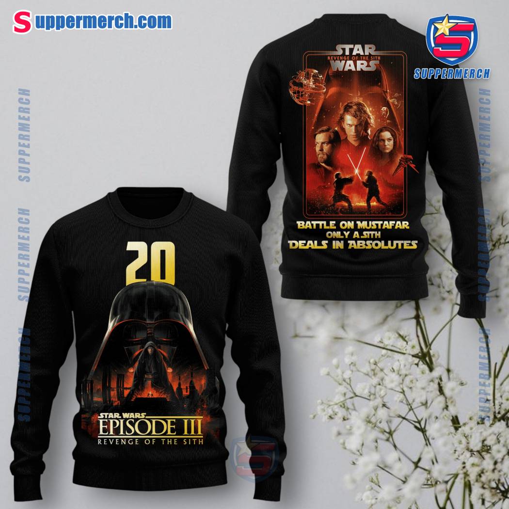 20 Years Star Wars Episode III Revenge Of The Sith T-shirt, Hoodie-c D82Zgfl