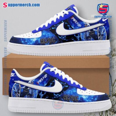 ACDC Pwr Up Tour 2025 Cannon Blue Air Force Shoes x4EH1A3
