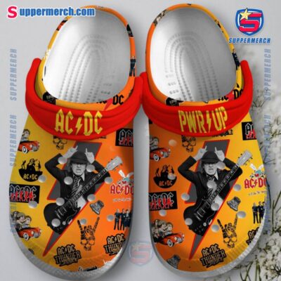 ACDC Thunderstruck Pwr Up Tour 2025 Crocs 8tT4FrV