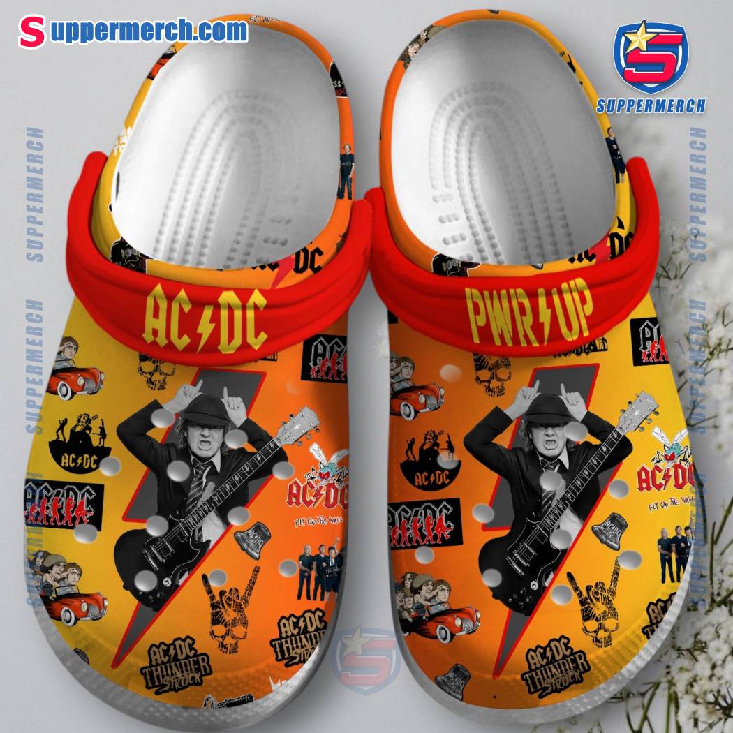 ACDC Thunderstruck Pwr Up Tour 2025 Crocs 8tT4FrV