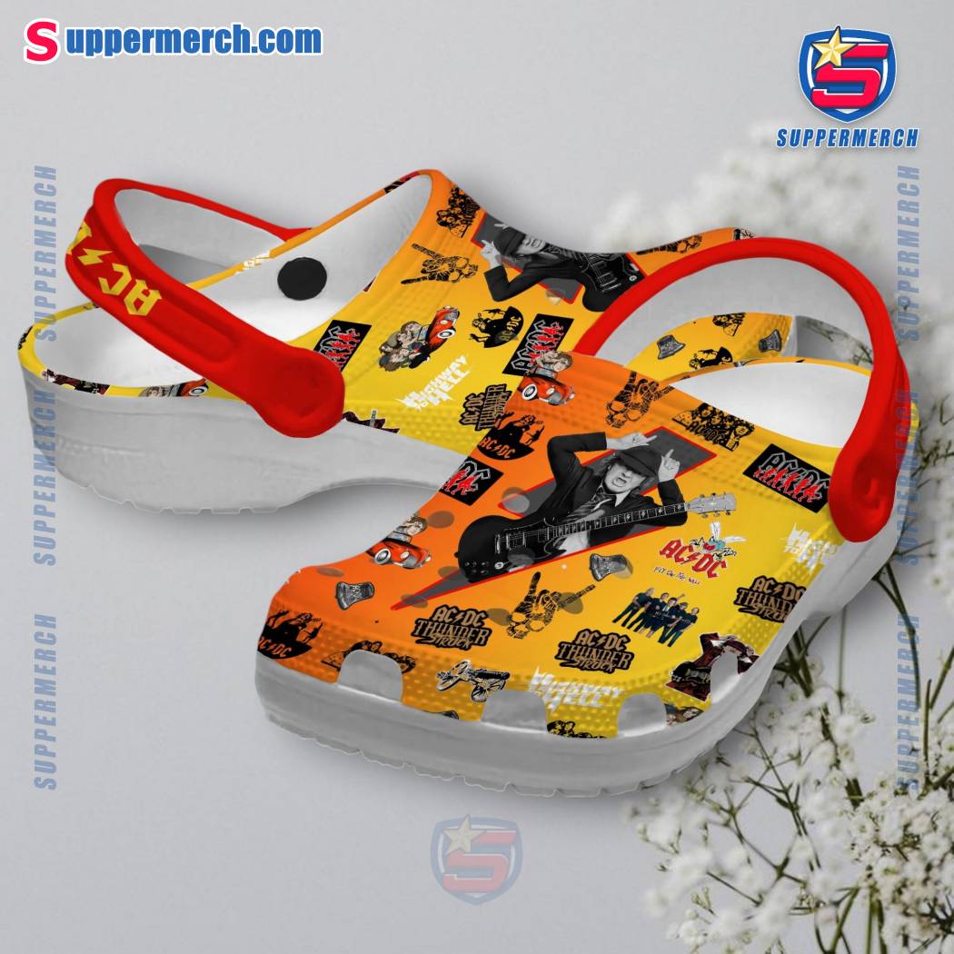 ACDC Thunderstruck Pwr Up Tour 2025 Crocs-a e6DMGwc