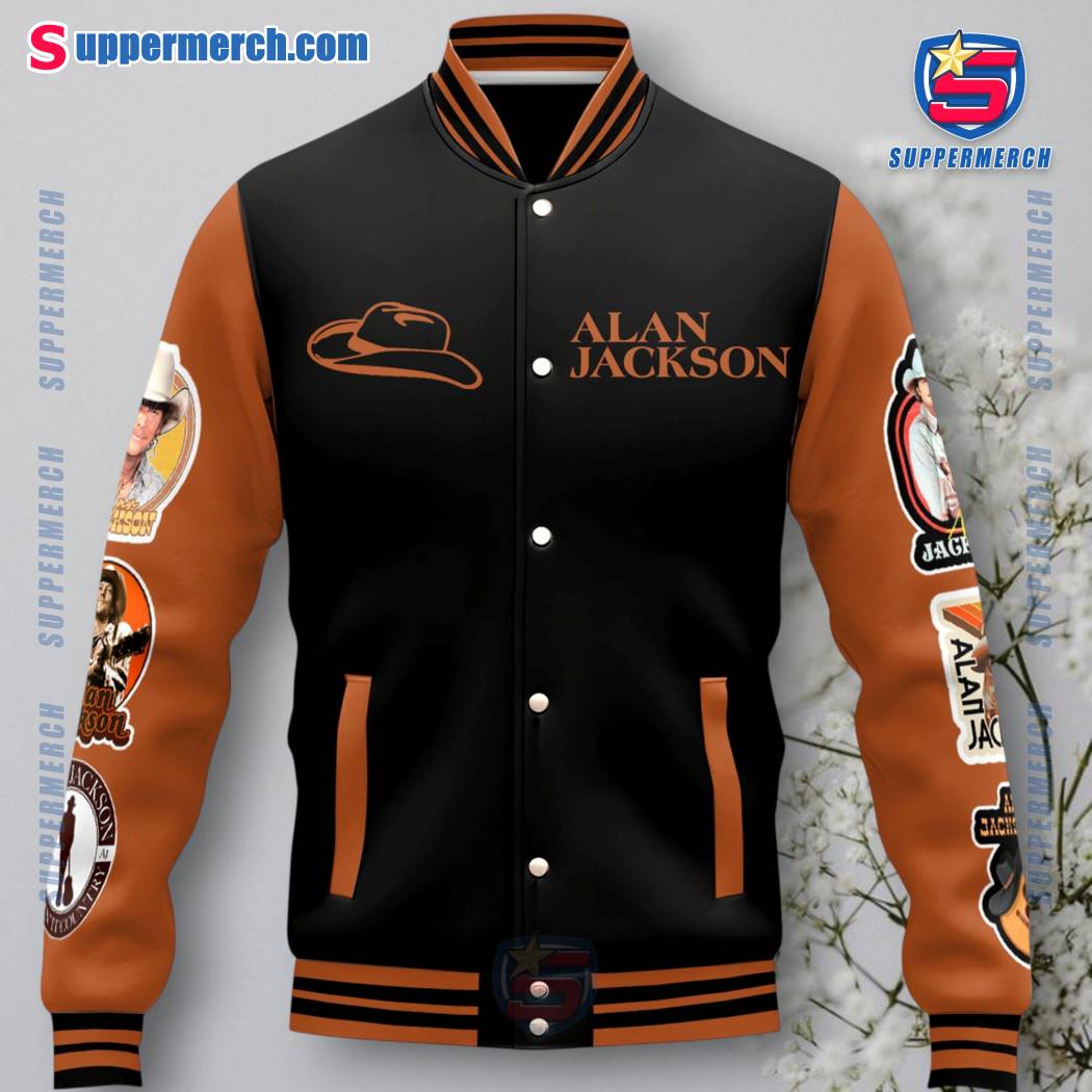 Alan Jackson Last Call One More For The Road Baseball Jacket-a fLkImj1