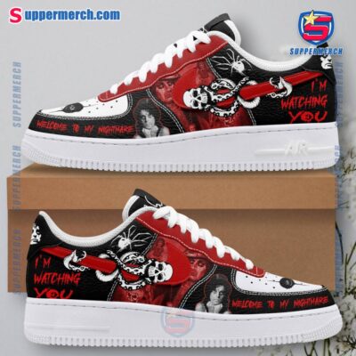 Alice Cooper Welcome To My Nightmare I'm Watching You Air Force Shoes wnAr5cL