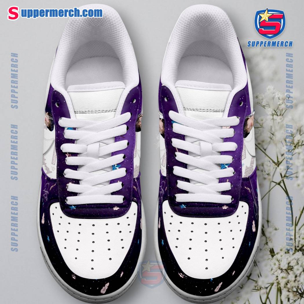 BTS JIN Echo Air Force Shoes-a VAQriHK