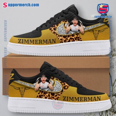 Bailey Zimmerman Leopard Air Force Shoes zGajquP