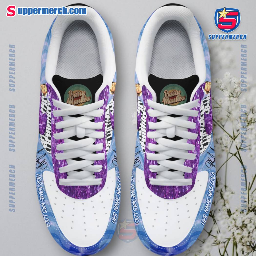 Barry Manilow Piano Signature Air Force 1 Shoes-b Ppi6fW3