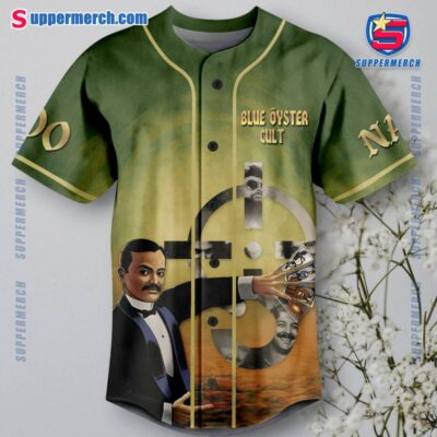 Blue Oyster Cult On Tour Forever 1972-2025 Personalized Baseball Jersey-a 2g89mBu