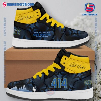 Bob Uecker 414 Get Up Get Up Get Outta Here Gone Air Jordan High Top Shoes 8eZIx0K