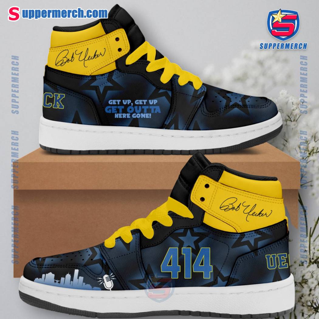 Bob Uecker 414 Get Up Get Up Get Outta Here Gone Air Jordan High Top Shoes 8eZIx0K