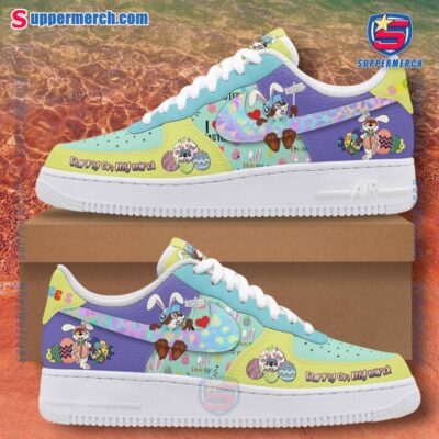 Buc-ee's Bunny On My Mind Air Force Shoes sPq1d0R