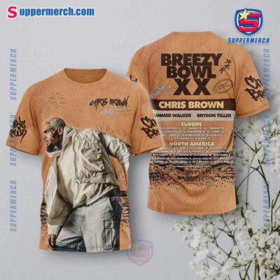 Chris Brown Breezy Bowl XX Tour 2025 T-shirt, Hoodie i5WA6cR