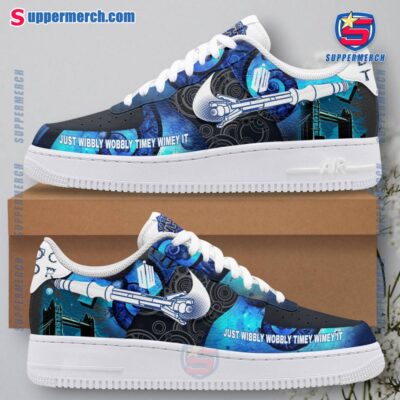 Doctor Who Just Wibbly Wobbly Timey Wimey It Air Force Shoes H4ivME9