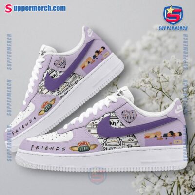 Friends Tv Series Purple Pastel Air Force Shoes-a PHGkCtj