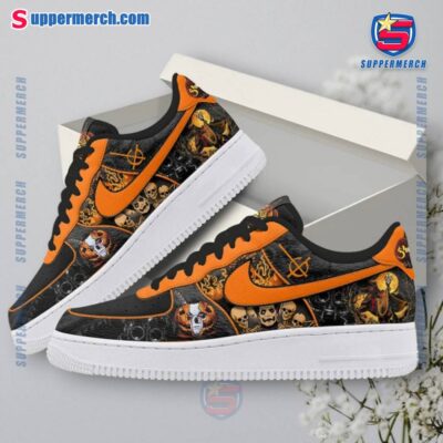 Ghost Band Halloween Air Force Shoes-a xh60vLw