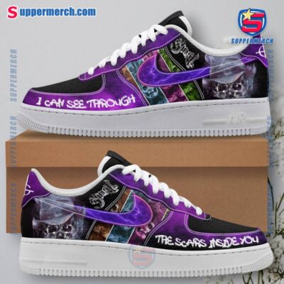 Ghost I Can See Through The Scars Inside You Air Force Shoes 3ZbWQXN