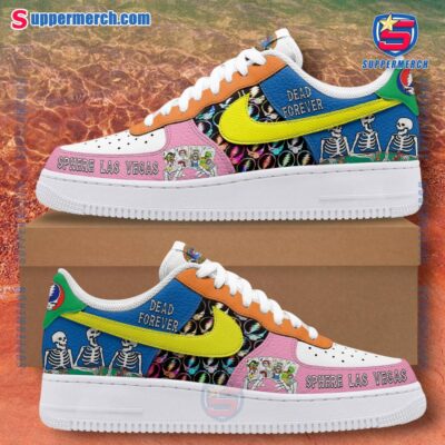 Grateful Dead Forever Sphere Las Vegas Air Force Shoes nwcQgG1