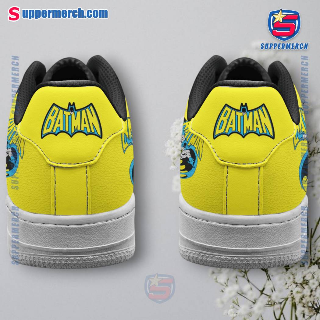 I Am Batman Black Yellow Air Force Shoes-b TUJrBC9