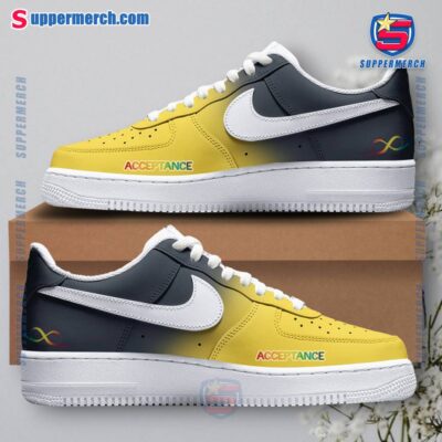 Indiana Pacers Autism Acceptance Month 2025 NBA Air Force Shoes-a lC1tEfK