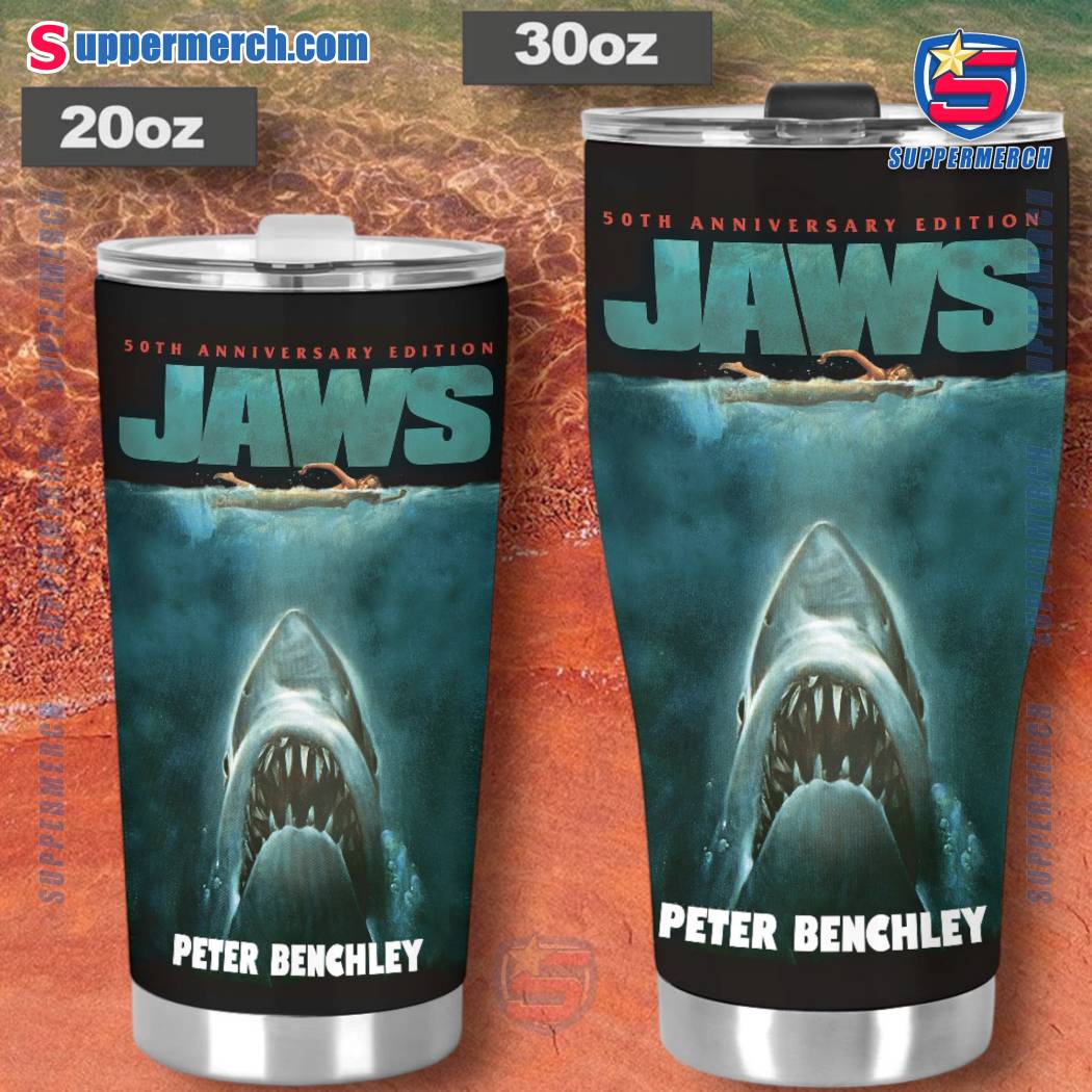 Jaws 50th Anniversary Edition Personalized Tumbler-c mxLIkAW