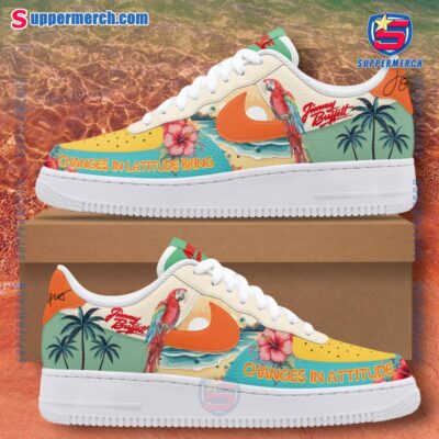 Jimmy Buffett Changes In Latitudes Changes In Attitudes Air Force Shoes B0co5er