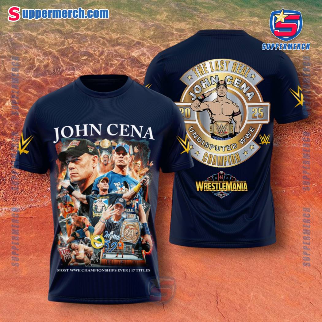 John Cena Most WWE Championship Ever 17 Titles T-shirt, Hoodie PfZDJNx
