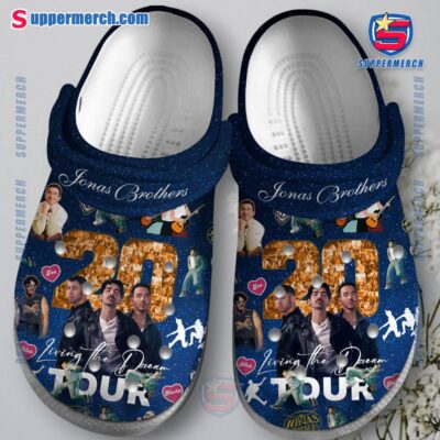 Jonas Brothers Jonas20 Living The Dream Tour 2025 Crocs ASp142O