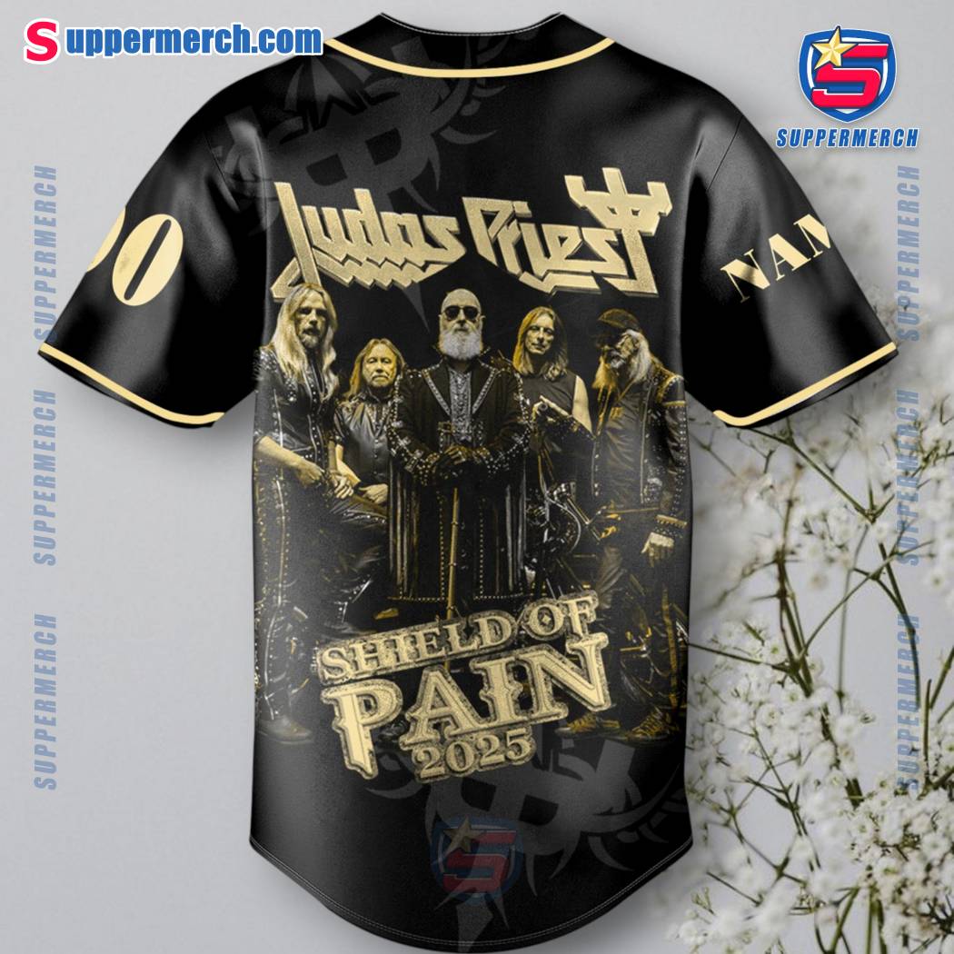 Judas Priest Shield Of Pain 2025 Personalized Baseball Jersey-b ugbo3PA
