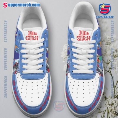 Just A Girl Who Loves Stitch Air Force Shoes-a iluj4Wx