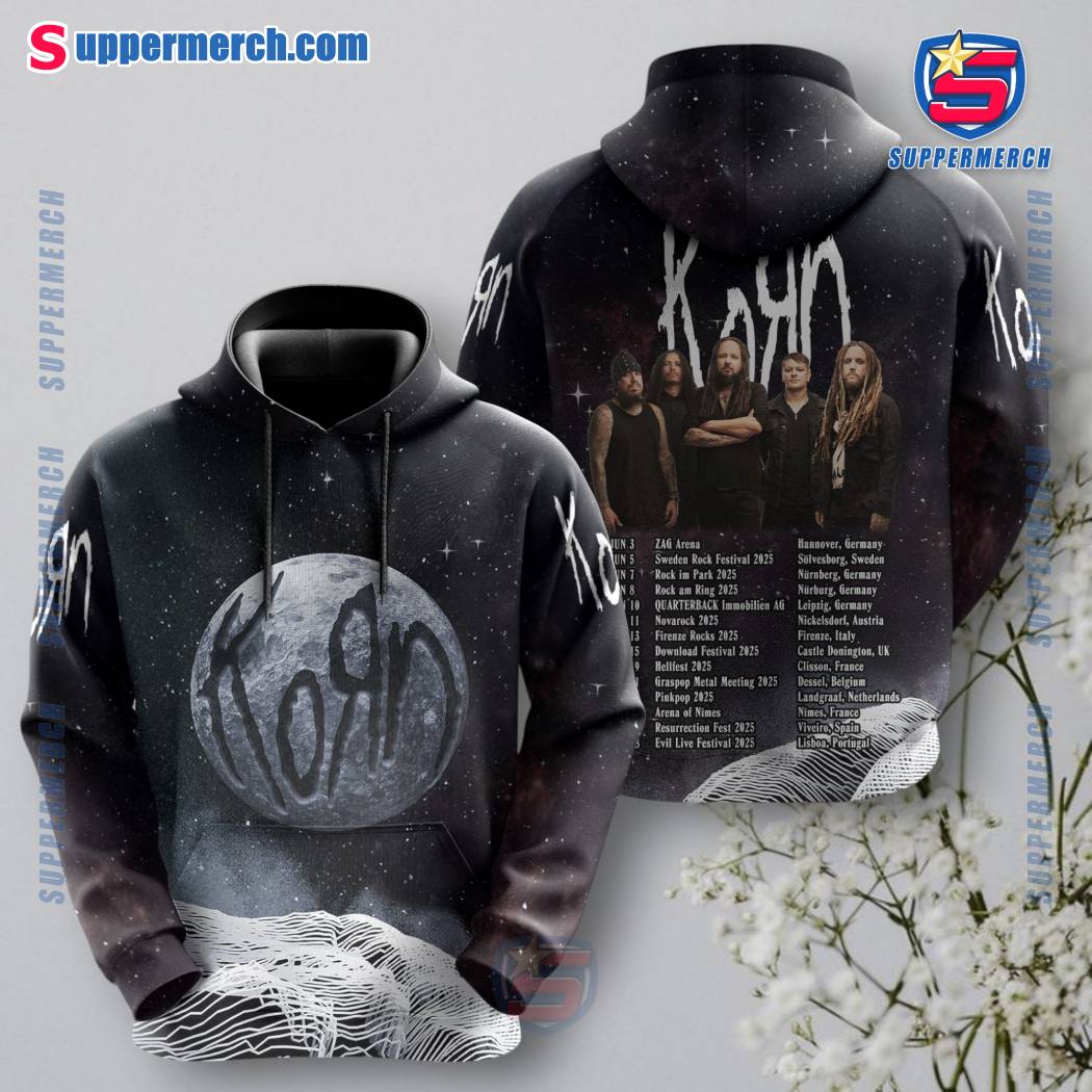 Korn Europe Tour Dates 2025 T-shirt, Hoodie-a 6Bsx5W8