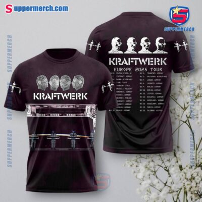 Kraftwerk Tour Europe 2025 T-shirt, Hoodie rW4TzSo