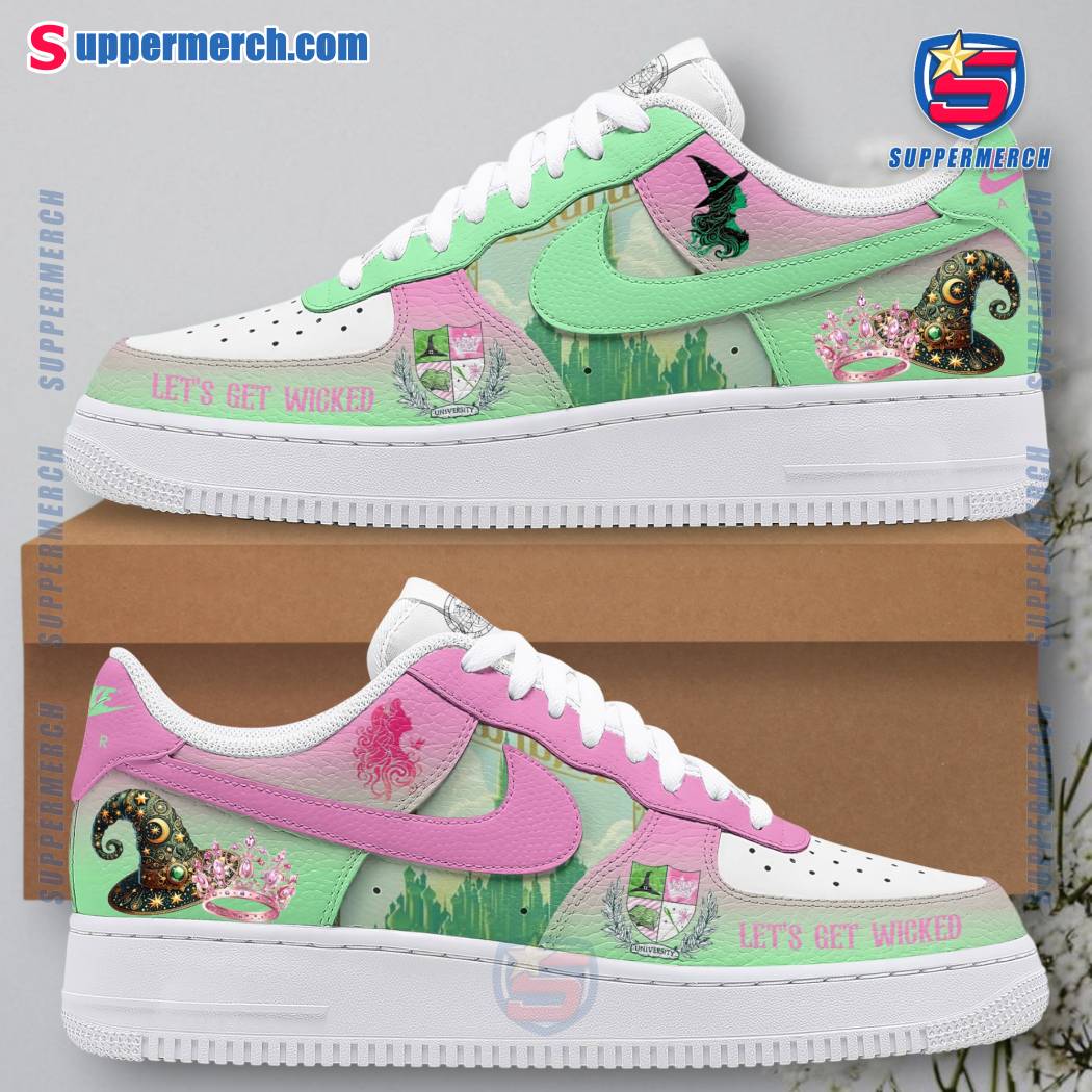 Let's Get Wicked Air Force Shoes pnavObJ