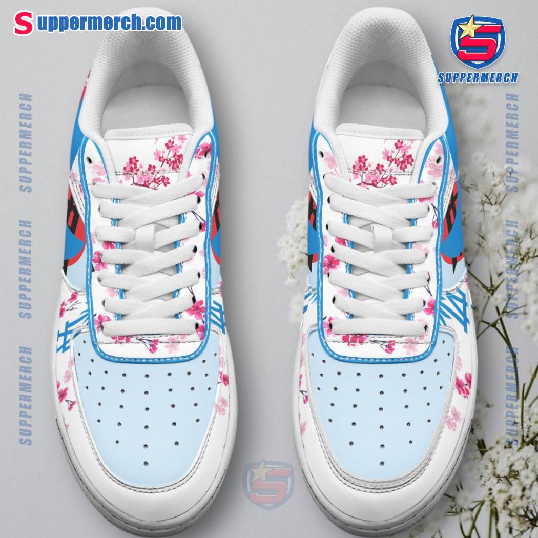 Los Angeles Dodgers 2025 Tokyo Series Cherry Blossom Air Force Shoes-a ujIAmEk