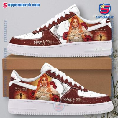 Mary J Blige 2025 The For My Fans Tour Air Force Shoes gHStJyw