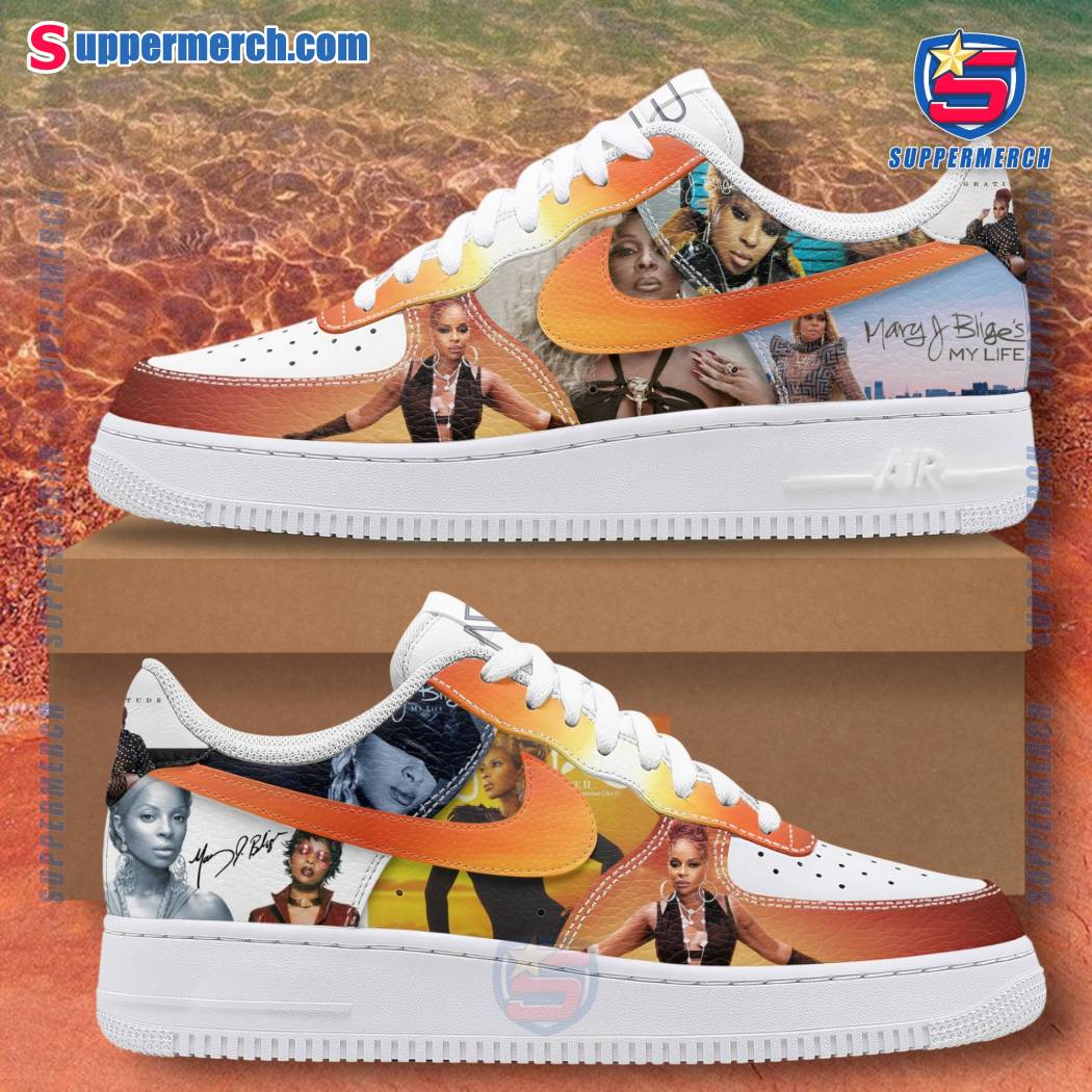 Mary J. Blige's My Life Signature Air Force Shoes Jo4U7z9