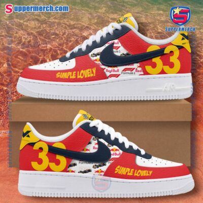 Max Verstappen 33 Simple Lovely Air Force Shoes MsOFgw5