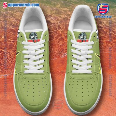 Mf Doom Green Air Force Shoes-a 8XhrVRl