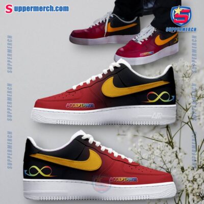 Miami Heat Autism Acceptance Month 2025 NBA Air Force Shoes pHMu0b7