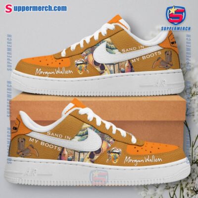 Morgan Wallen Sand In My Boots Air Force Shoes kvp47KE