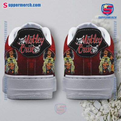 Motley Crue Heavy Metal Air Force 1 Shoes-a f8VUXkY