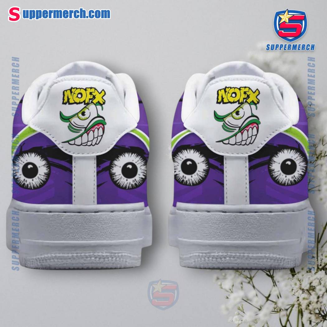 NOFX Band Purple Air Force 1 Shoes-b ivAQf86