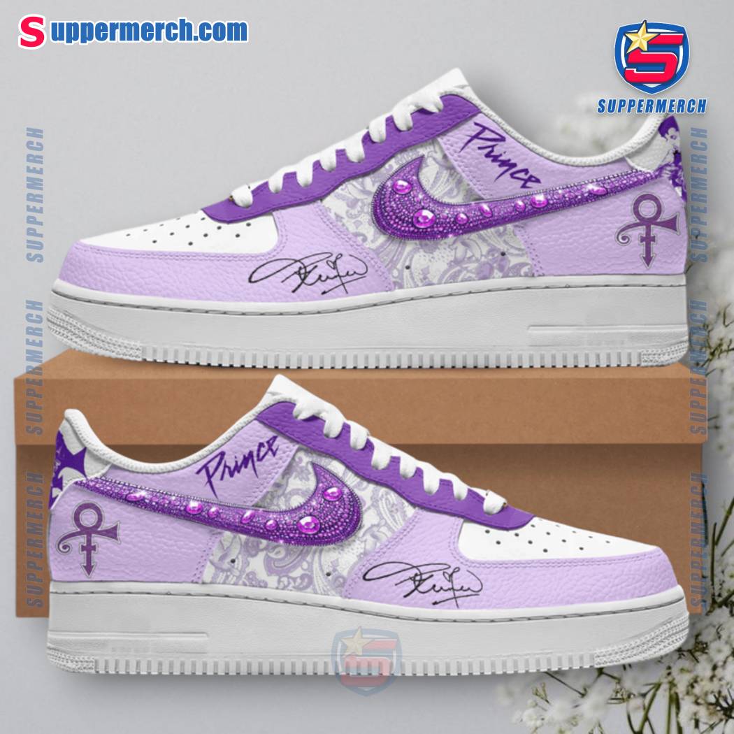 Prince Paisley Pastel Signature Air Force Shoes 1AdNpz4