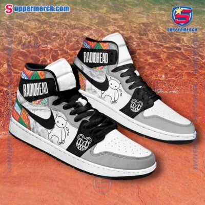 Radiohead Rock Music Air Jordan High Top Shoes-a wiQbt5q
